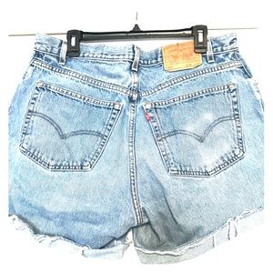 Levi Strauss Denim High Rise Shorts